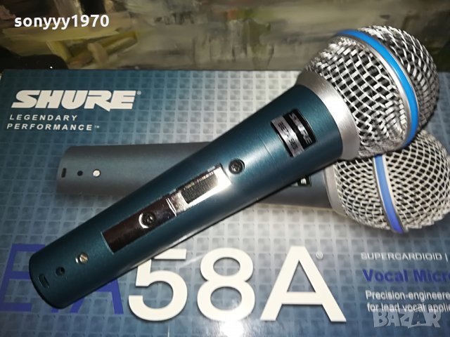 ПРОФИ МИКРОФОН-комплект микрофон shure beta sm58s, снимка 6 - Микрофони - 28679039