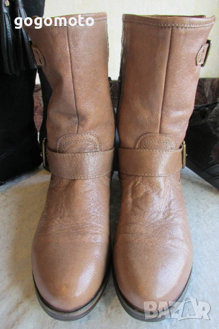 дамски мото боти, ботуши, 100% естествена кожа, N- 39, GOGOMOTO.BAZAR.BG®, снимка 4 - Дамски ботуши - 17650862