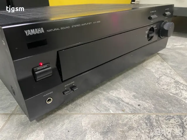 Усилвател YAMAHA AX-492, снимка 3 - Ресийвъри, усилватели, смесителни пултове - 48438404