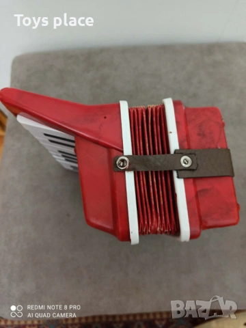 Малък детски акордеон, соц акордеон , снимка 4 - Антикварни и старинни предмети - 53482555