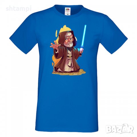 Мъжка тениска Star Wars Obi Wan Star Wars Игра,Изненада,Подарък,Геймър, , снимка 9 - Тениски - 36809580