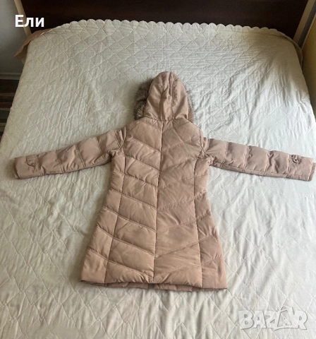 Зимно яке с яка от естествен пух, лисица, снимка 7 - Якета - 51625623