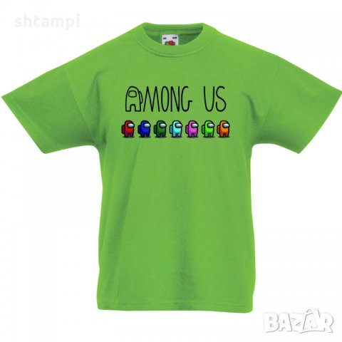Детска тениска Among Us 1, снимка 5 - Детски тениски и потници - 32918762