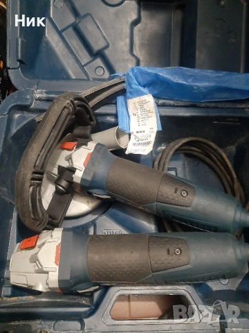 Шлайф машини за бетон Бош, снимка 4 - Шлайфмашини - 52630757