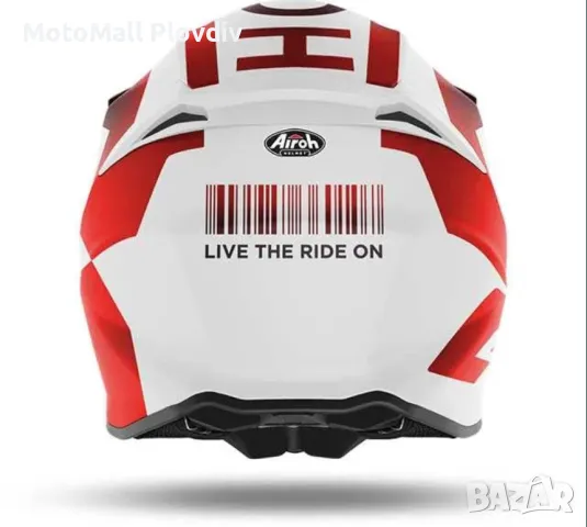Airoh КАСКА TWIST 2.0 LIFT RED MATT каска мотор мото крос ендуро крос, снимка 2 - Аксесоари и консумативи - 49218878