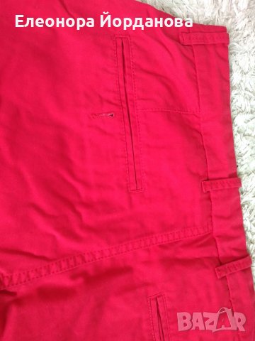Мъжки червени къси панталони , снимка 2 - Къси панталони - 40878021