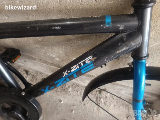 X zite 20 цола рамка с вилка и курбели, снимка 4 - Части за велосипеди - 50153423