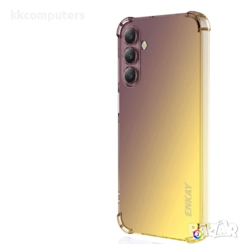 Samsung Galaxy A36 5G / A56 5G Удароустойчив ENKAY2 Силиконов Калъф и Протектор, снимка 2 - Калъфи, кейсове - 50797624