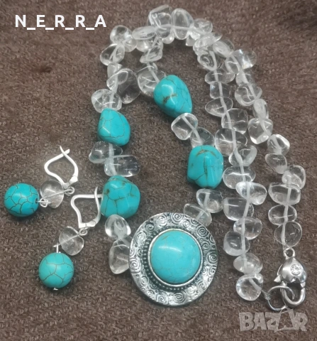 Комплект от естествени камъни