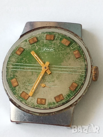 Механизъм с циферблат от стар ръчен часовник 52131, снимка 2 - Мъжки - 52273310