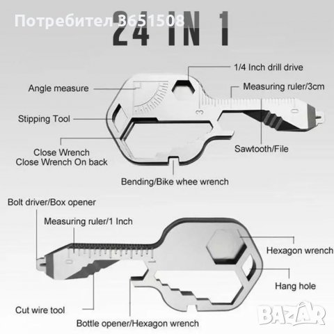 Мултитул 24 в 1