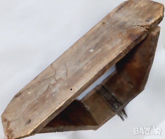 Старо дървено битово чепкало, дарак(6.1), снимка 8 - Антикварни и старинни предмети - 43571892