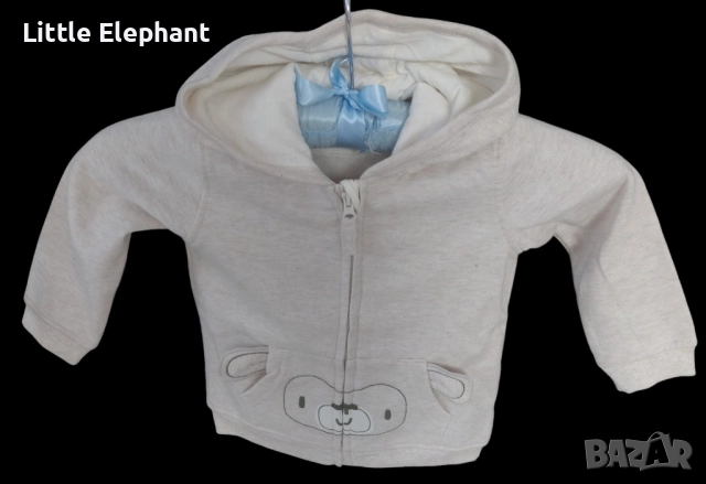 Суичер за 9-12 месечно момченце маймунка,колекция"Animals"/нов