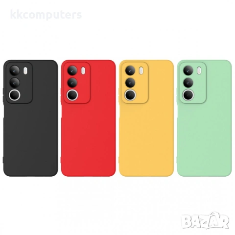 Силиконов Калъф за Realme C71 4G - Гръб, Мек TPU, С Ремък, Вкл. Протектор - 4 Цвята, снимка 2 - Калъфи, кейсове - 53444090