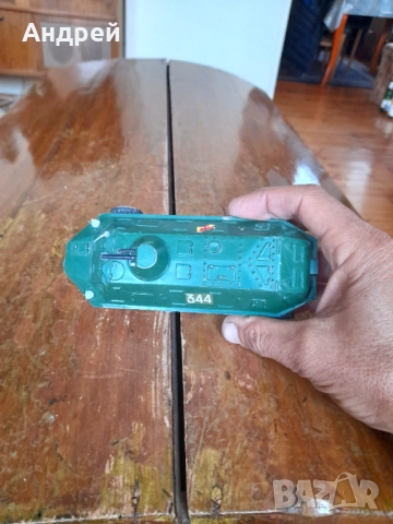 Стара детска играчка танк #2, снимка 5 - Колекции - 52091383