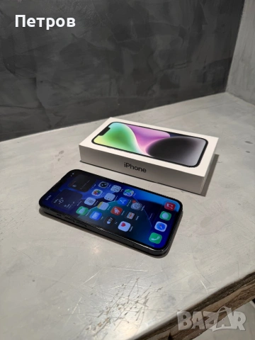 КАТО НОВ Iphone 14 Midnight 128 GB, снимка 7 - Apple iPhone - 53037919