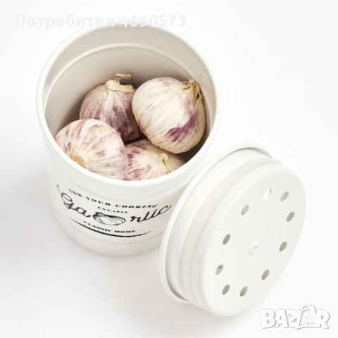 Ретро комплект за съхранение на картофи, лук и чесън, снимка 3 - Други - 52885909