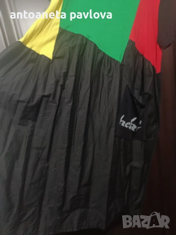 Макси рокля -туника в свежи цветове, снимка 4 - Рокли - 41405762