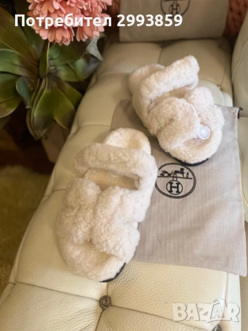 Ермес чехли сандали*Hermes Chypre sandal 36/39, снимка 12 - Чехли - 52478518