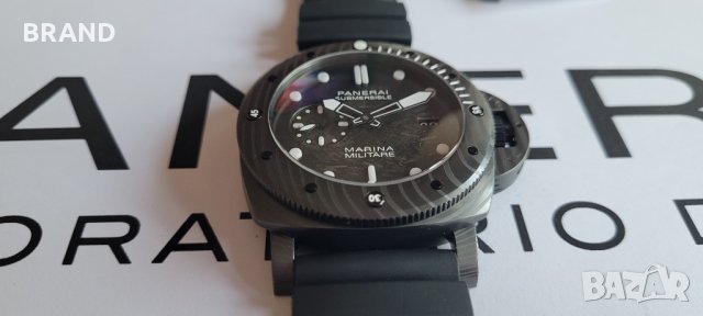 Panerai SUBMERSIBLE Marina Militare CARBOTECH™ 47MM клас 5A+, снимка 7 - Мъжки - 34886606