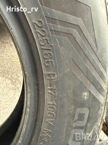 2бр всесезонни гуми 225х65х17 вредещайн, снимка 4 - Гуми и джанти - 52655761
