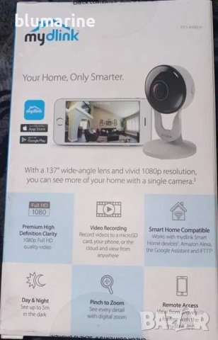 Видео камера D-Link DCS-8300LH Wi-Fi Full HD, снимка 2 - HD камери - 38247429