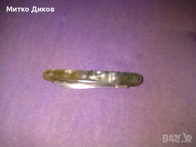 Сърп и чук джобно ножче от соца седеф №9, снимка 6 - Ножове - 51771012