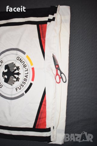 Deutscher Fussball-bund - Страхотно 100% ориг. знаме/калъфка / Германия / Deutschland, снимка 7 - Фен артикули - 43929441