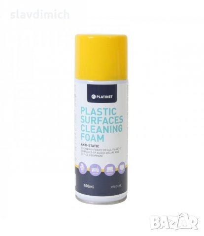 Пяна за почистване на пластмасови повърхностни на компютърна техника Platinet