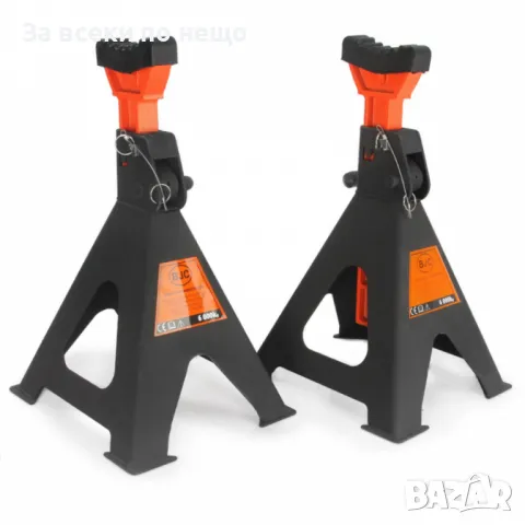 Комплект стойки за автомобил с гребен 6 тона 400 мм  580 мм BJC, снимка 5 - Други инструменти - 50365796