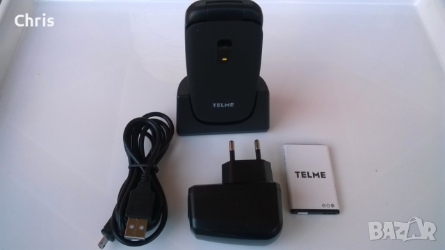 Мобилен телефон за възрастни TELME LION CLAM , снимка 5 - Телефони с две сим карти - 36458278