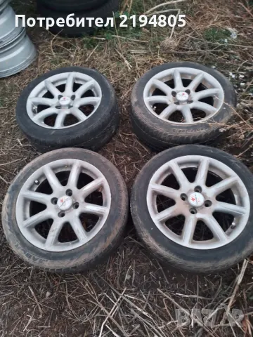 ДЖАНТИ FONDMETAL 4X100, снимка 2 - Гуми и джанти - 48080471