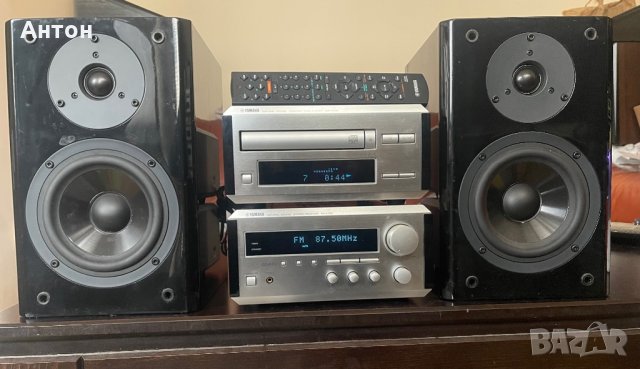 YAMAHA pianocraft  receiver CD колони RX-E100 CDX-E100 NX-E800 дистанционно, снимка 3 - Аудиосистеми - 34846152