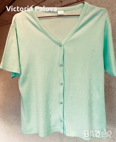 Лятна жилетка/тениска цвят резеда, снимка 4 - Жилетки - 40685588