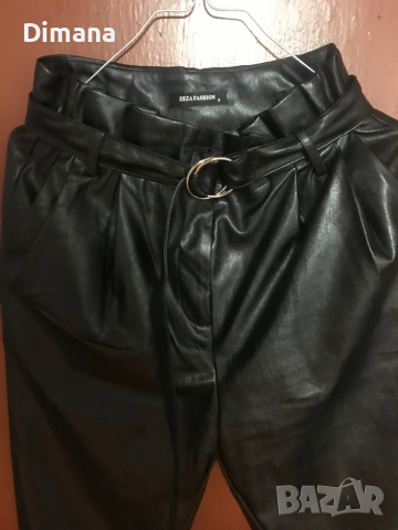Кожен панталон, снимка 2 - Панталони - 36525507