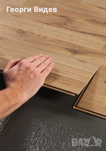 Монтаж на ламинат паркет.