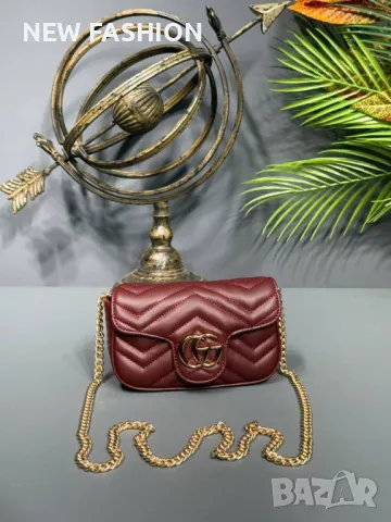 Дамски Кожени Чанти ✨ Gucci , снимка 3 - Чанти - 49875867