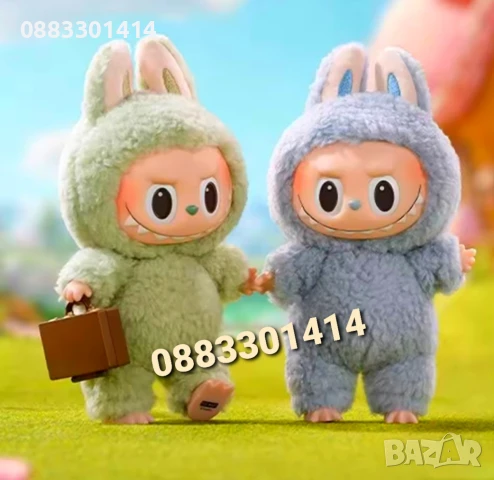 Плюшени играчки Labubu Macaron, снимка 3 - Плюшени играчки - 50571616