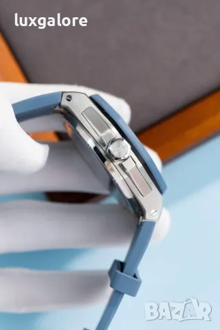 Мъжки часовник Audemars Piguet Royal Oak Offshore Blue с швейцарски механизъм, снимка 8 - Мъжки - 49845951