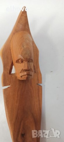 Старинна дървена стойка, триножник, снимка 3 - Антикварни и старинни предмети - 32826530