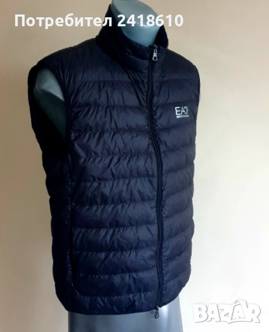 Emporio Armani EA7 Down Vest Mens Size M   ОРИГИНАЛ Мъжки Пухен Елек!, снимка 15 - Якета - 52553689