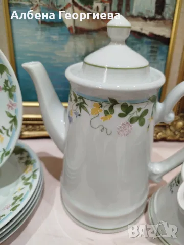 Нежен десертен комплект за кафе KAHLA , снимка 5 - Сервизи - 50403240