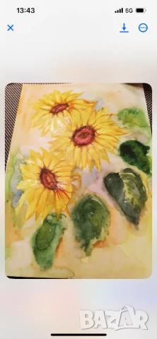 Картини акварел, енкаустика и смесена техника, снимка 4 - Други - 51329129