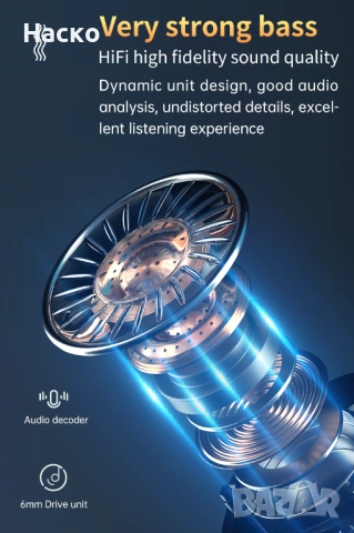 TWS Безжични Bluetooth слушалки M19, снимка 4 - Слушалки и портативни колонки - 53441973