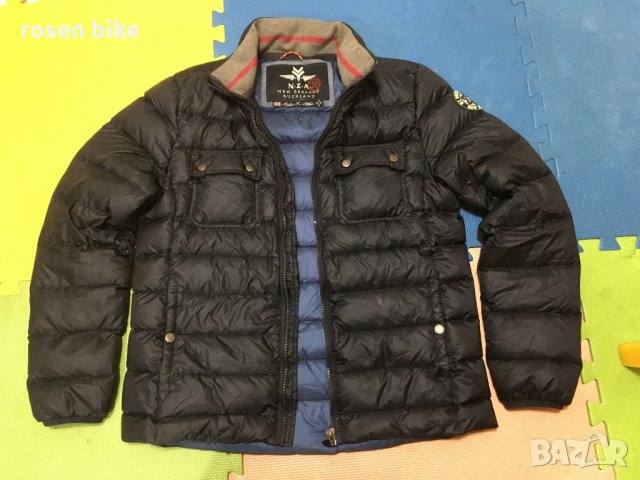''NZA New Zealand Auckland''оригинално мъжко пухено яке Л размер, снимка 5 - Якета - 35333098