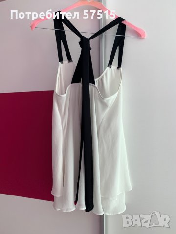 River Island 2 бр-дамски топ бял, снимка 8 - Туники - 37950112
