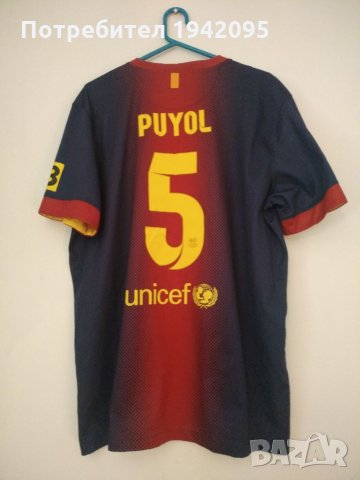 Оригинална тениска на Барселона / Barcelona Puyol футбол, снимка 2 - Тениски - 33570332
