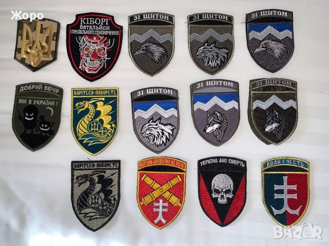 ЕМБЛЕМИ и НАШИВКИ— над 100 модела, снимка 8 - Колекции - 40385248