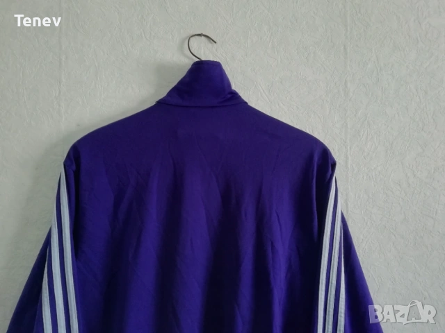 Adidas Originals Firebird Trefoil Vintage Purple оригинално горнище мъжко ретро Адидас , снимка 3 - Спортни дрехи, екипи - 53074169