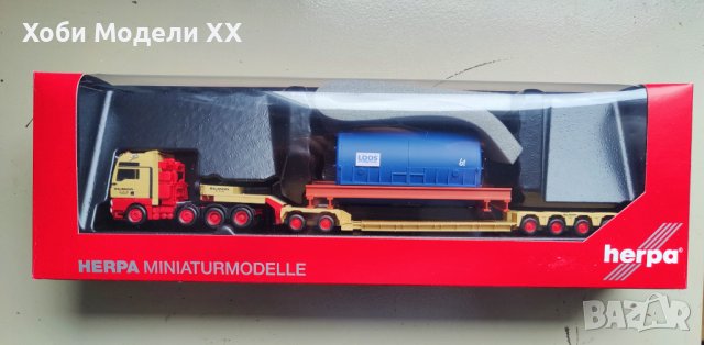 Модел MAN TGX XXL 1/87 Herpa, снимка 1 - Колекции - 43411518